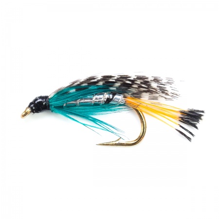 Teal Blue & Silver Wet Fly